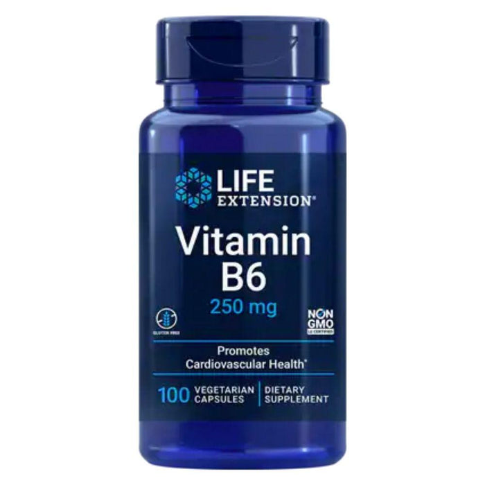 Life Extension Vitamins, Minerals, Herbs & More Life Extension Vitamin B6 250mg 100 Caps