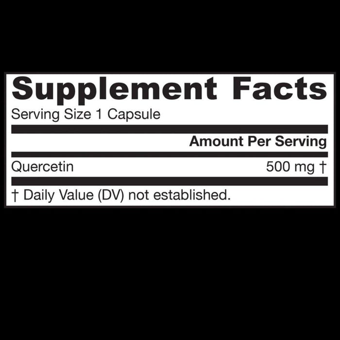 Jarrow Formulas Herbs Jarrow Quercetin 500mg 200 Capsules