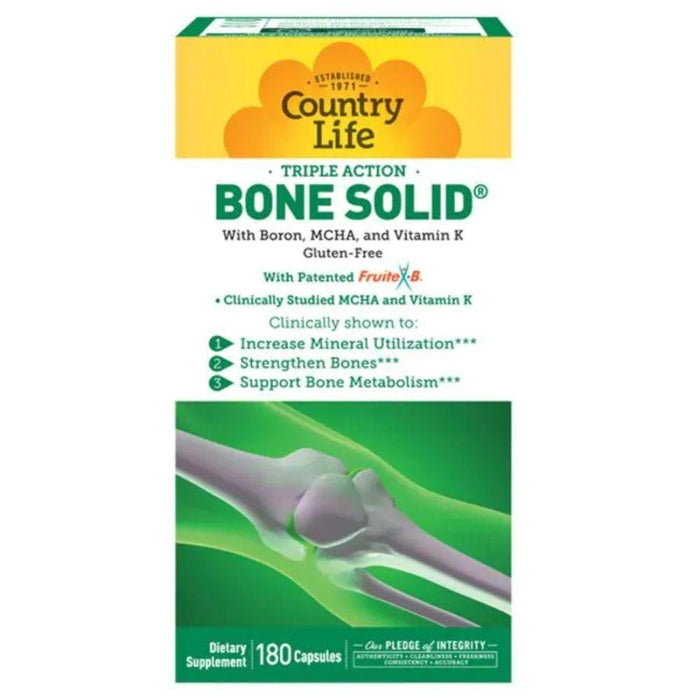 Country Life Joint Aid Country Life Bone Solid 180 Capsules (4601509675123)