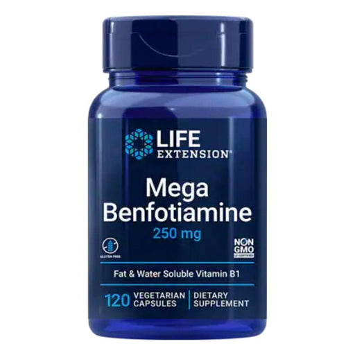 Life Extension Vitamins, Minerals, Herbs & More Life Extension Mega Benfotiamine 250mg 120 Vegecaps