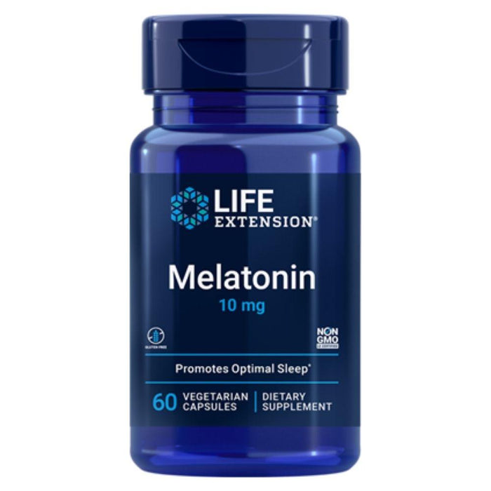 Life Extension Vitamins, Minerals, Herbs & More Life Extension Melatonin 10mg 60 Caps