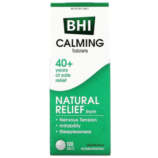 Medi Natra Vitamins & Minerals Medi Natra BHI Calming 100 Tablets