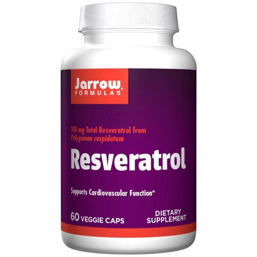 Jarrow Formulas Specialty Health Products Jarrow Resveratrol 100mg 60 Capsules