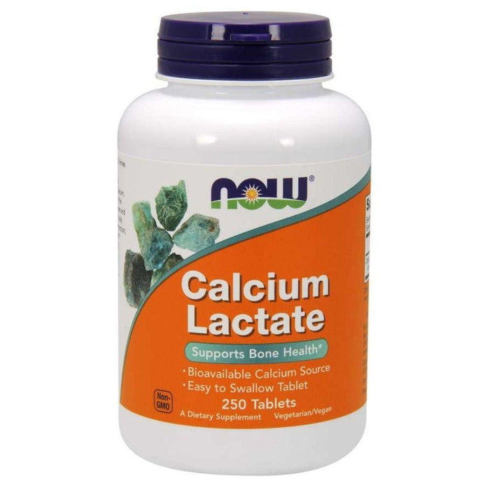 Now Foods Vitamins & Minerals Default NF CALCIUM LACTATE 650mg 250T