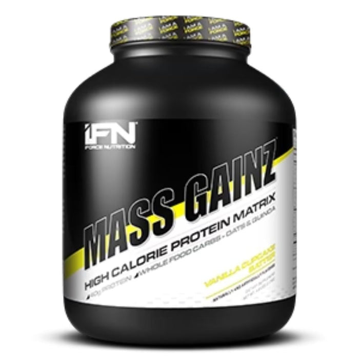 IFORCE Sports Nutrition & More Vanilla Cupcake Batter IFORCE Mass Gainz 4.85 Lbs