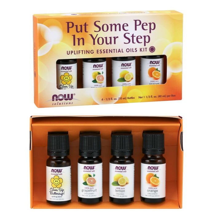 Now Foods Vitamins, Minerals, Herbs & More Now Foods Put Some Pep In Your StepEssential Oils Kit