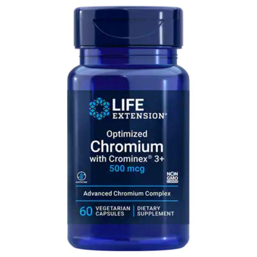 Life Extension Vitamins, Minerals, Herbs & More Life Extension Optimized Chromium 60 Vegecaps