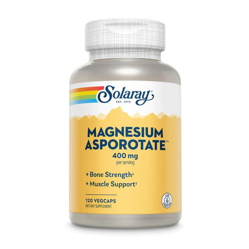 Solaray Vitamins, Minerals, Herbs & More Solaray Magnesium Asporotate 400mg 120 Capsules