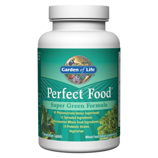 Garden of Life Vitamins, Minerals, Herbs & More Garden of Life Perfect Food Super Green Formula 300 Caplets