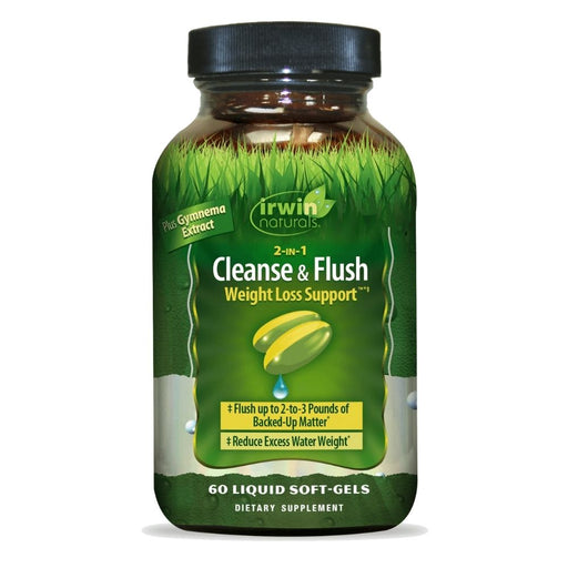 Irwin Naturals Digestive Health Irwin Naturals 2 in 1 Cleanse and Flush 60 Softgels