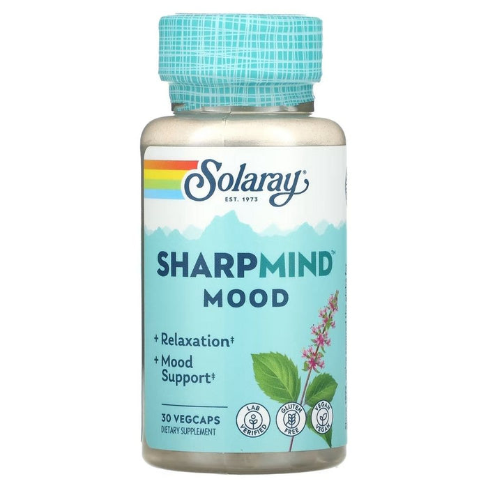 Solaray Nootropics Solaray Sharp Mind Nootropics Mood 30 Capsules