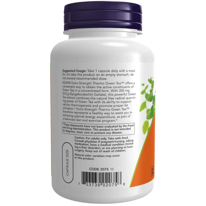 Now Foods Sports Nutrition & More Now Foods Thermo Green Tea 90 Capsules