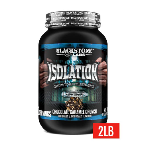 Blackstone Labs Sports Nutrition & More Chocolate Caramel Crunch Blackstone Labs Isolation 30 Servings