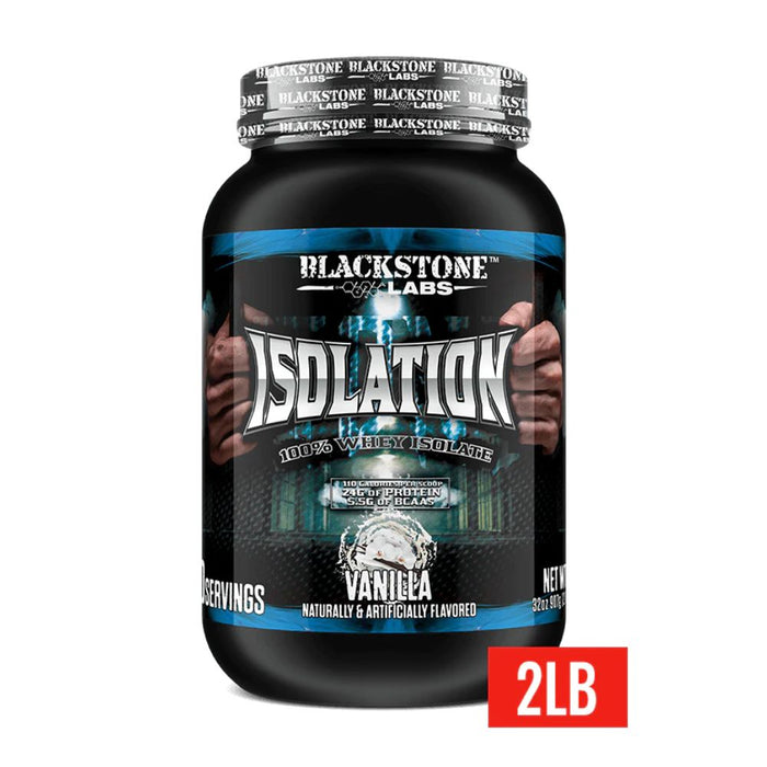 Blackstone Labs Sports Nutrition & More Vanilla Blackstone Labs Isolation 30 Servings