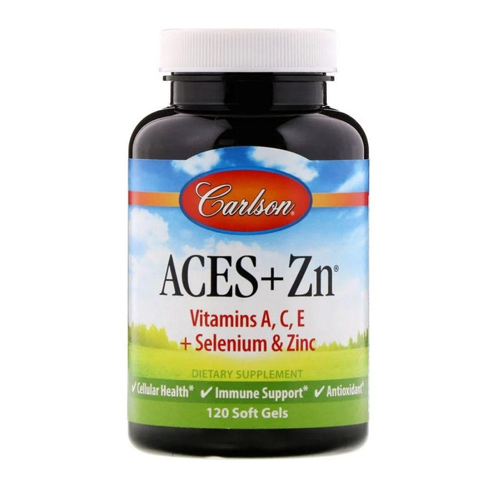 Carlson Vitamins & Minerals Default Carlson Aces + Zinc 120 Softgels (1773025525804)