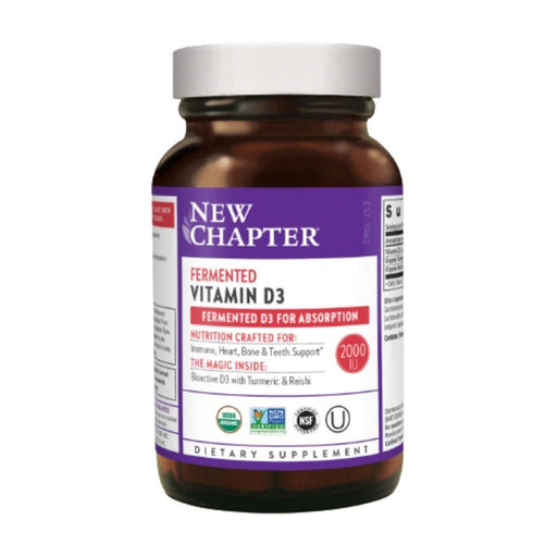 New Chapter Vitamins & Minerals New Chapter Fermented Vitamin D3 30 Tablets