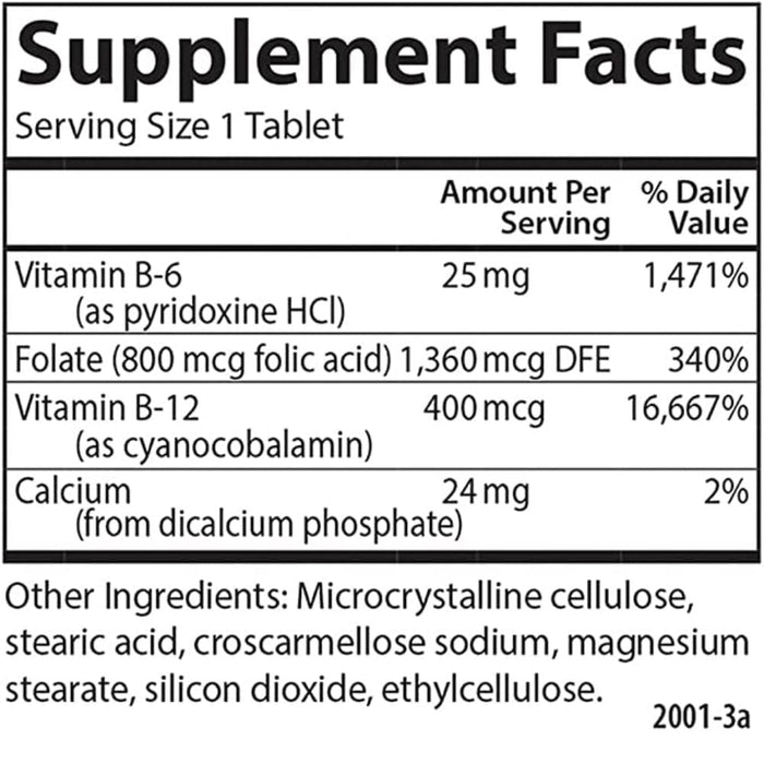 Carlson Vitamins & Minerals Carlson Tri-B 120 Tablets