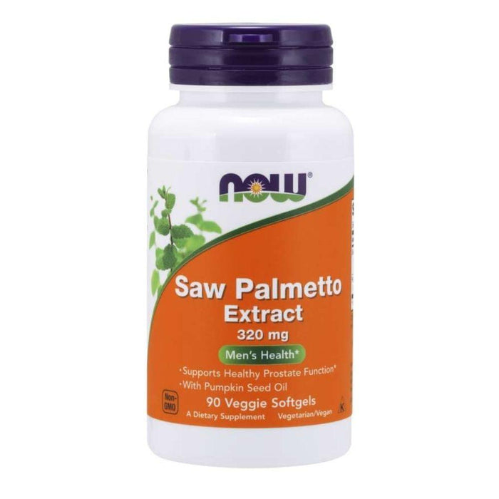 Now Foods Vitamins, Minerals, Herbs & More Now Foods Saw Palmetto 320 Mg 90 Softgels