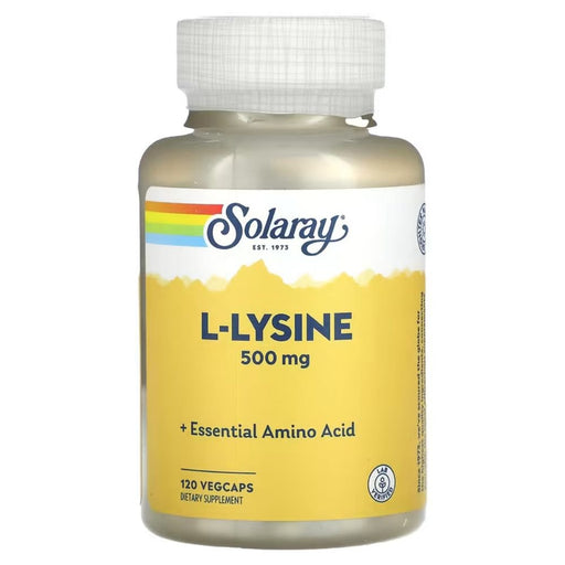 Solaray Sports Nutrition & More Solaray Free Form L-Lysine 500mg 120 Capsules