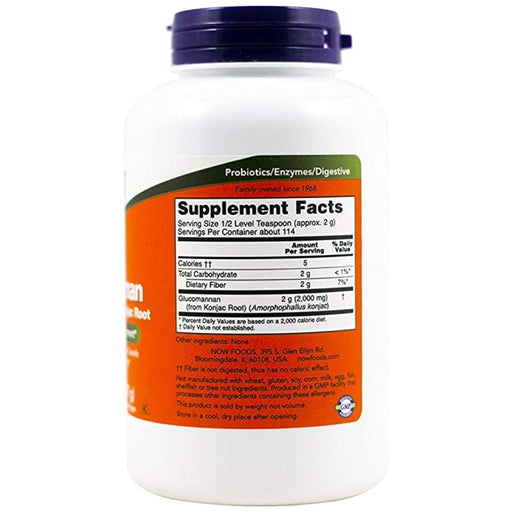 Now Foods Specialty Health Products Now Foods Glucomannan Powder 8oz