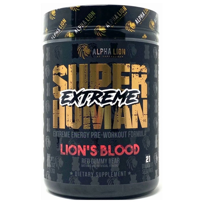 Alpha Lion Lions Blood Limited Alpha Lion Super Human Extreme 21 Serving