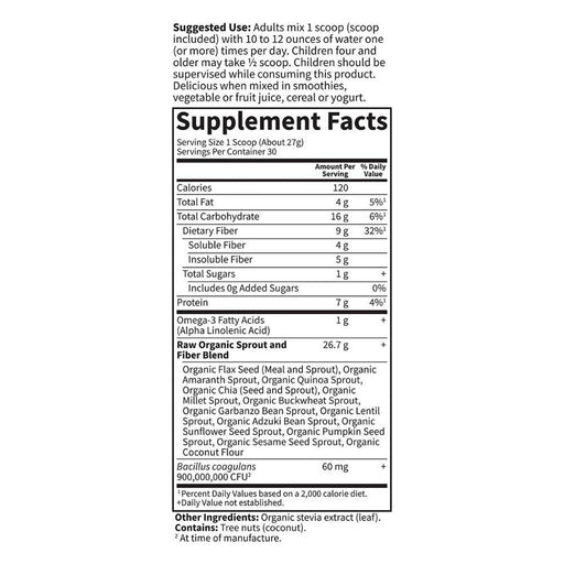 Garden of Life Vitamins, Minerals, Herbs & More Garden of Life Raw Fiber Beyond Organic Fiber 803 Grams