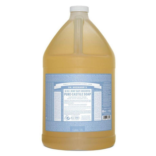 Dr. Bronner's Specialty Health Products Default Dr. Bronner's Pure Castille Liquid Baby Mild Soap 128 Oz (1779474694188)