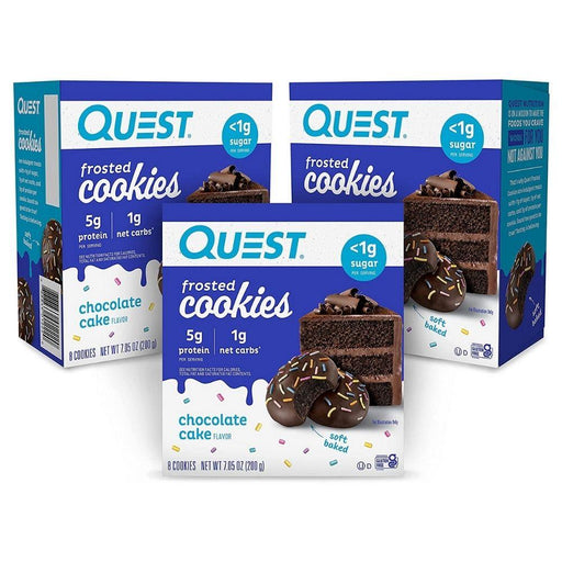 Quest Nutrition Foods Juices Quest Nutrition Frosted Cookies 12 Box