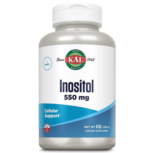 Kal Vitamins, Minerals, Herbs & More Kal Inositol Powder 550mg 8 oz