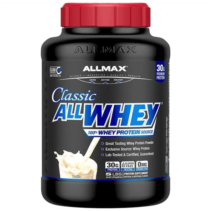 Allmax Nutrition French Vanilla Allmax Nutrition AllWhey Classic 5 Lbs