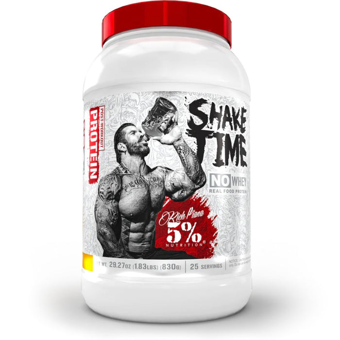 5% Nutrition Protein Powders Peanut Butter 5% Nutrition Shake Time 25 Servings