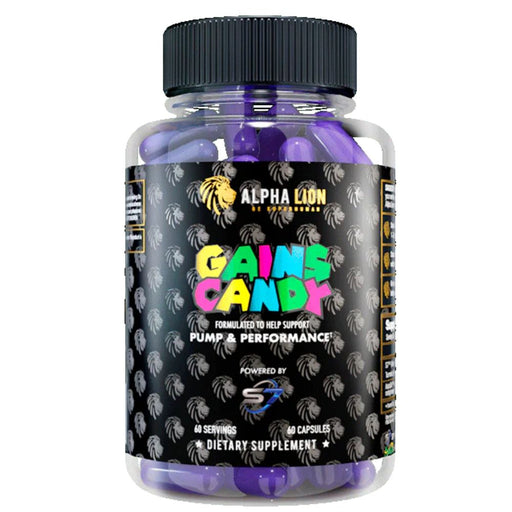 Alpha Lion Nitric Oxide Alpha Lion Gains Candy S7 60 Capsules