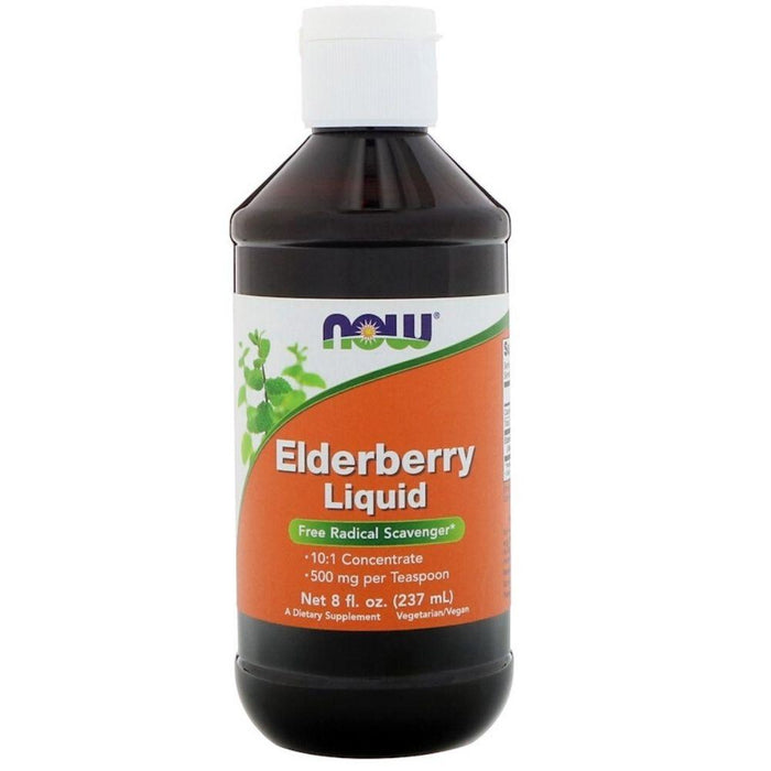 Now Foods Herbs NF Liquid Elderberry 8oz (4436580532339)