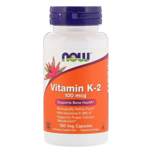 Now Foods Vitamins, Minerals, Herbs & More Now Foods Vitamin K-2 100 Mcg 100 Capsules