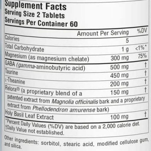 Source Naturals Specialty Health Products Source Naturals Theanine Serene 60 Tablets