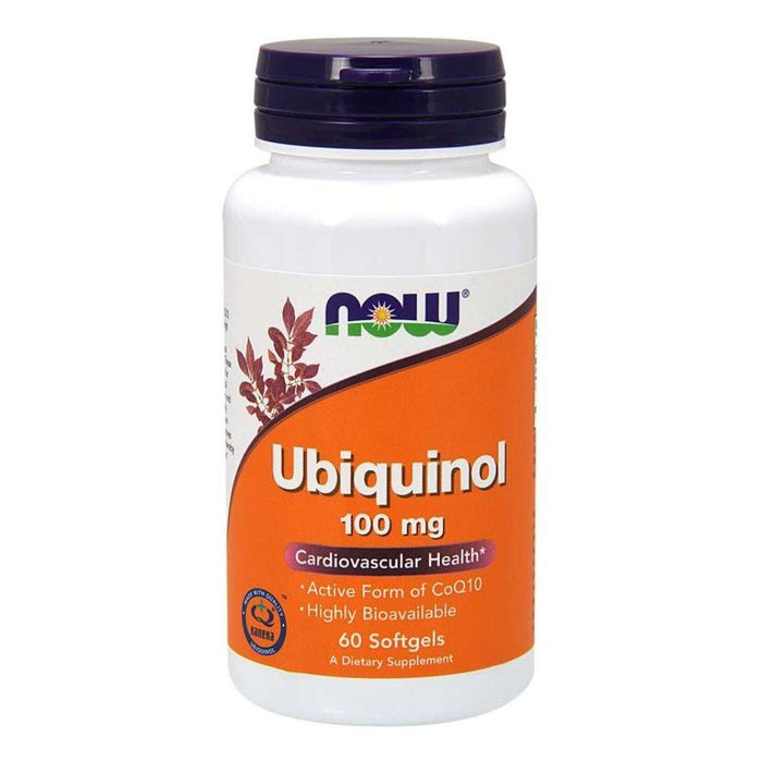 Now Foods Specialty Health Products Now Foods Ubiquinol 100mg 120 Soft Gels