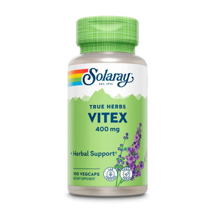 Solaray Vitamins, Minerals, Herbs & More Solaray Vitex Agnus Castus 400mg 100 caps