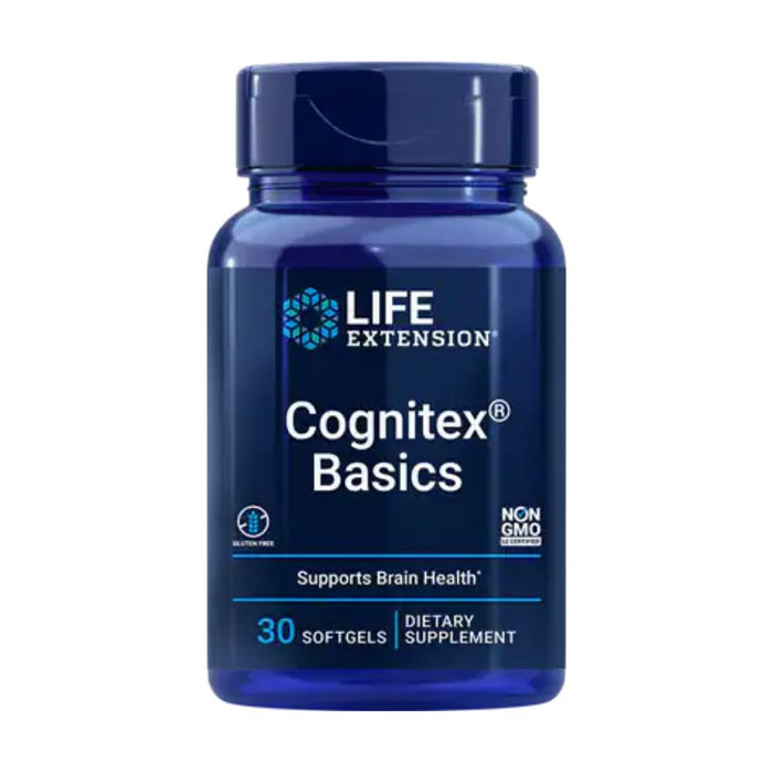 Life Extension Nootropics Life Extension Cognitex Basics 30 Softgels