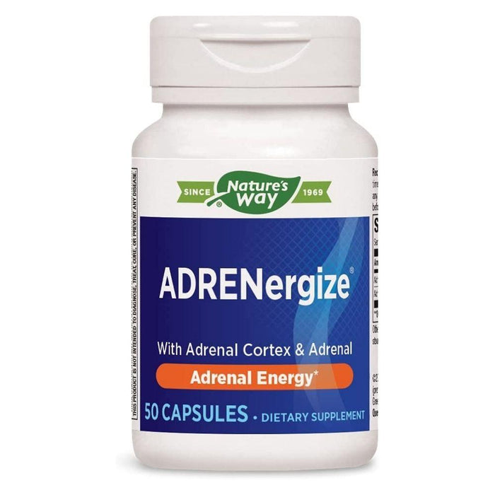 Enzymatic Therapy Vitamins, Minerals, Herbs & More Nature's Way ADRENergize 50 Capsules