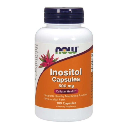 Now Foods Vitamins, Minerals, Herbs & More Now Foods Inositol 500 Mg 100 Capsules