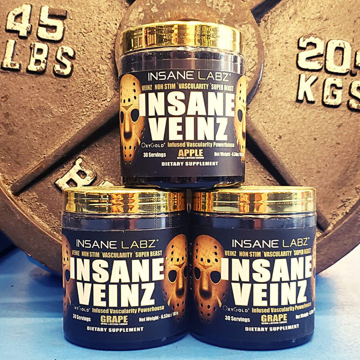 Insane Labz Nitric Oxide Insane Labz Insane Veinz Gold 30 Servings