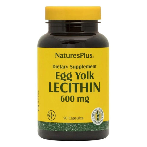 Nature's Plus Specialty Health Products Nature's Plus Egg Yolk Lecithin 600mg 90 Capsules