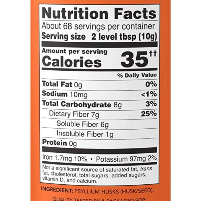 Now Foods Sports Nutrition & More Now Foods Psyllium Husk Whole 24 Oz