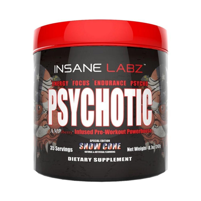 Insane Labz Sports Performance & - Recovery Snow Cone Insane Labz Psychotic 35 Servings