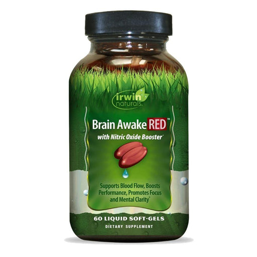 Irwin Naturals Specialty Health Products Default Irwin Naturals Brain Awake Red 60 Softgels