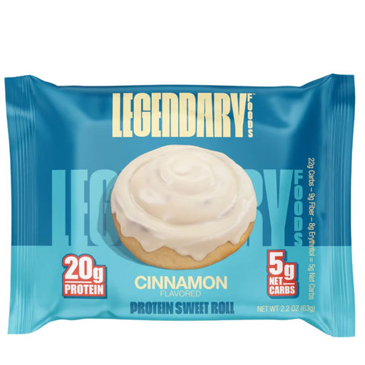 Legendary Foods Juices Cinnamon Legendary Foods Protein Sweet Roll 8/Box