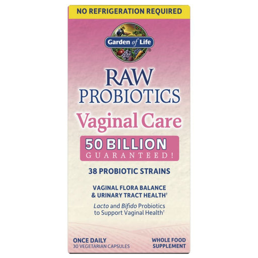 Garden of Life Vitamins, Minerals, Herbs & More Garden of Life Raw Probiotics Vaginal Care 30 Capsules