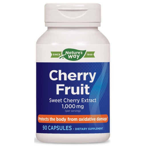 Enzymatic Therapy Vitamins, Minerals, Herbs & More Nature's Way Cherry Fruit Extract 1,000mg 90 Capsules