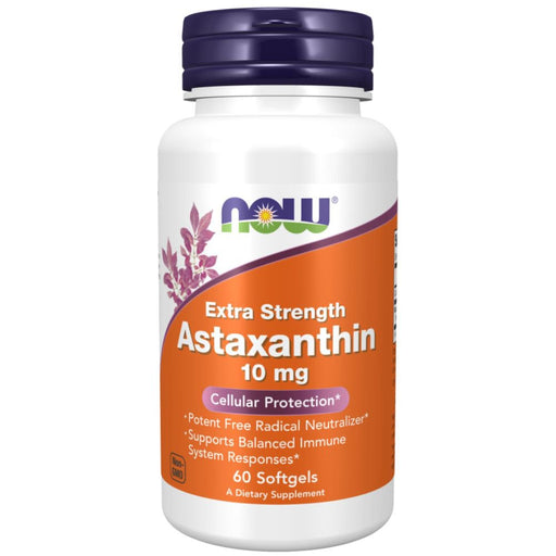 Now Foods Vitamins, Minerals, Herbs & More Now Foods Astaxanthin 10mg 60 Gels