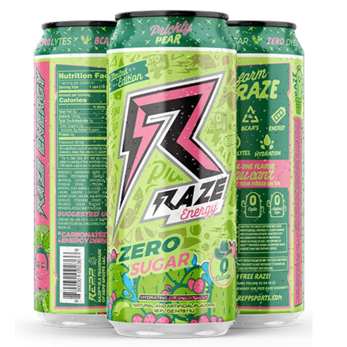 REPP SPORTS Drinks Prickly Pear REPP Sports Raze Energy 12/Case